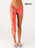 Cianna Hardware Sarong - Coral - Swimwear