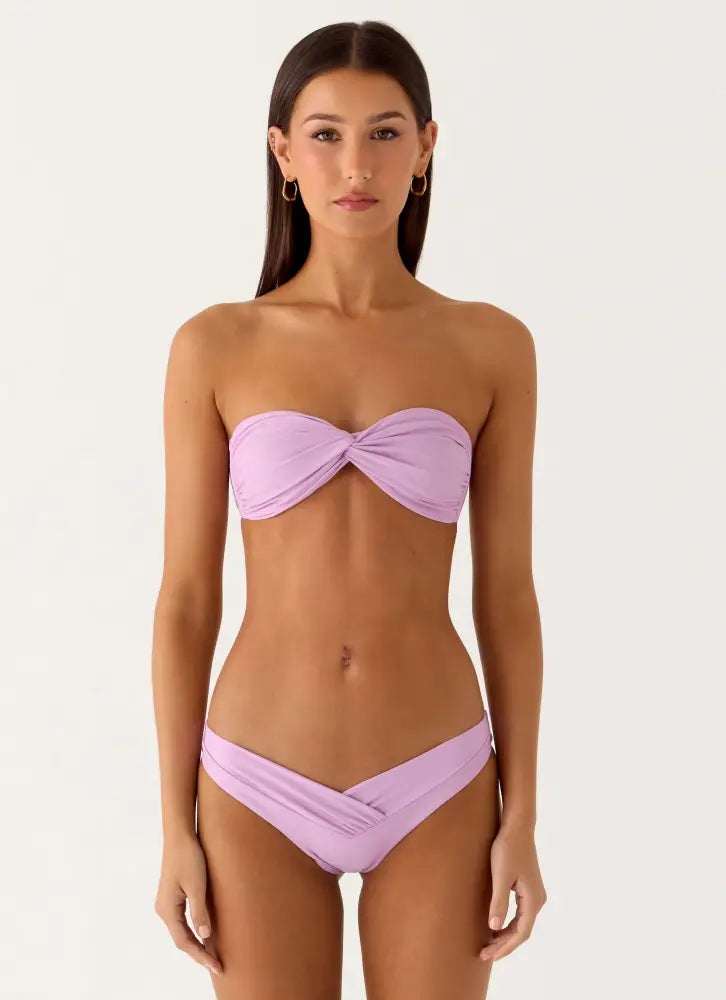 Delta Bikini Bottoms - Lavender - Swimwear