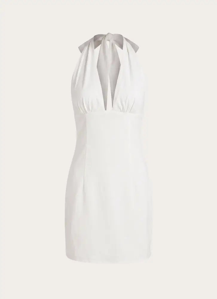 Feyric Mini Dress - White - Mini Dresses