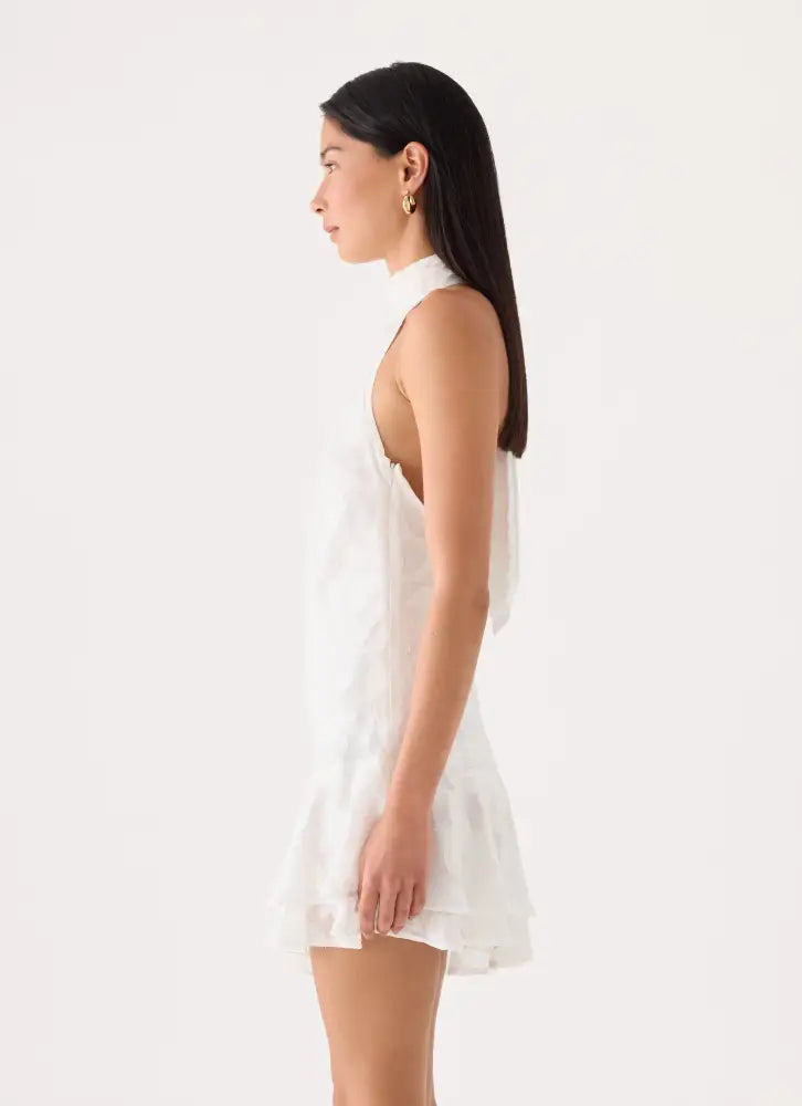 Recents Mini Dress - White - Mini Dresses