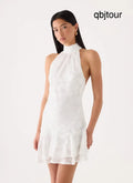 Recents Mini Dress - White - Mini Dresses