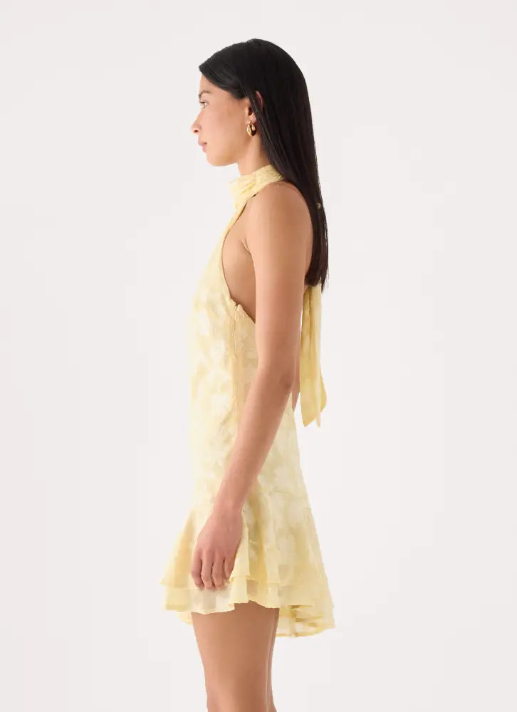 Recents Mini Dress - Yellow - Mini Dresses