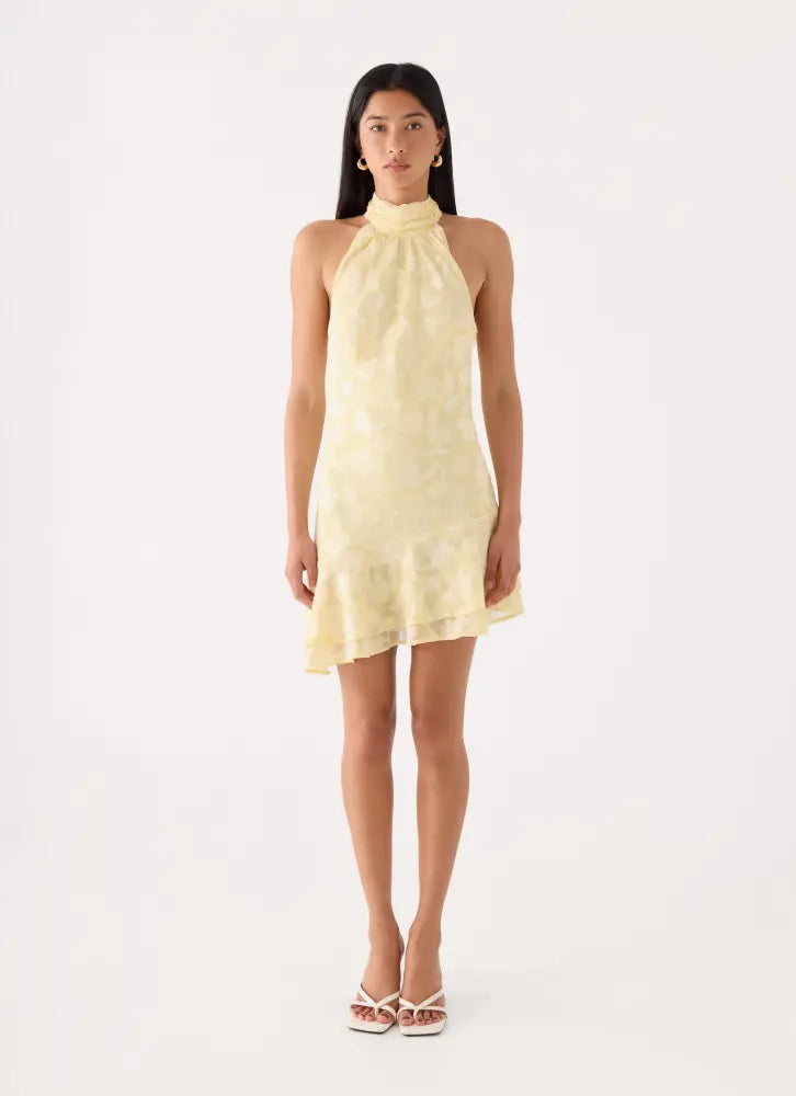 Recents Mini Dress - Yellow - Mini Dresses