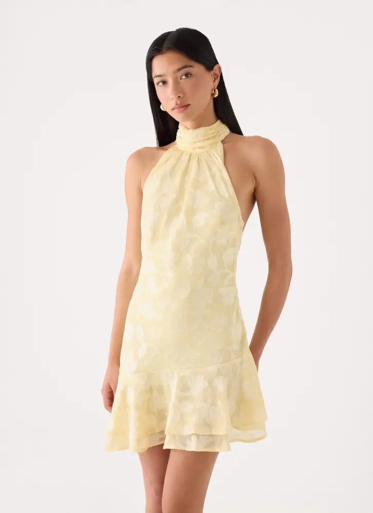 Recents Mini Dress - Yellow - Mini Dresses